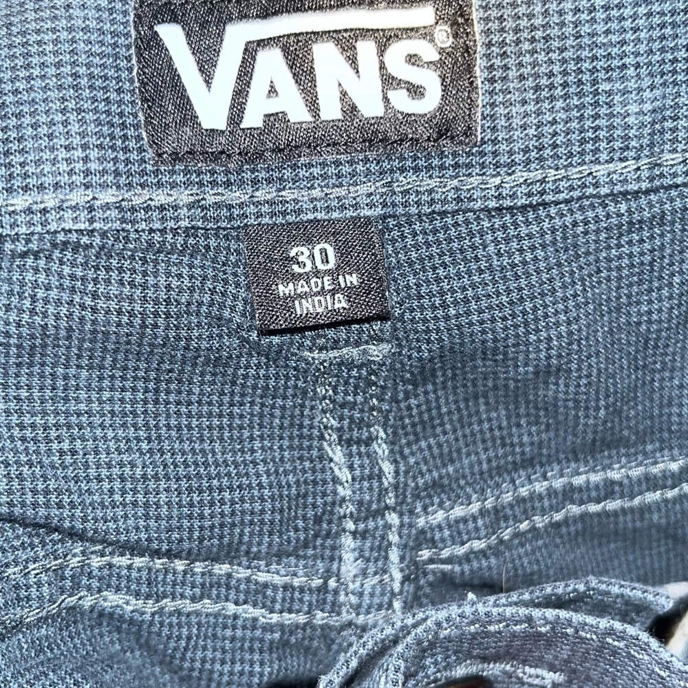 Vans Men's Dark Blue Woven Shoes